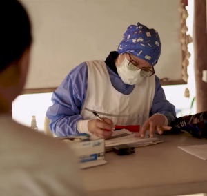 Jornada extramural en el corregimiento de Camarones